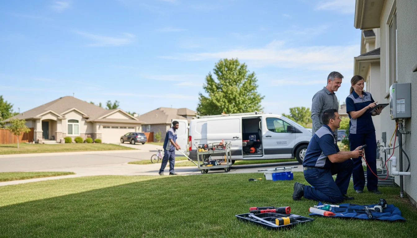 Tankless water heater service in Red River, NM